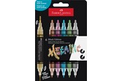 Schrijf- en tekengerei - Faber-Castell Black Edition Shake&Paint 6x Metallic - 285517