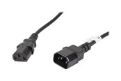 Voedingskabel (intern) - Lanberg - power cable - power IEC 60320 C13 to IEC 60320 C14 - 5 m - CA-C13E-11CC-0050-BK