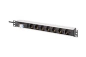 Voedingskabel (extern) - DIGITUS - power strip - aluminum with circuit breaker - 4000 Wh - DN-95439