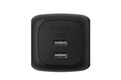 Mobiel - Adapters & Opladers - Belkin BoostCharge 50W Dual USB-C PD Wall Charger with PPS BLK - WCH019KQBK