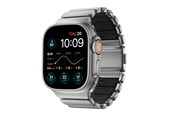Smartwatch - Accessoires - Nomad Stratos Band - 49mm | Natural Titanium | Black FKM - NM014421858