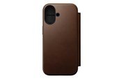 Mobiel - Covers & Cases - Nomad - Modern Leather Folio - iPhone 17 | Brown | Leather - NM014209858