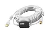 USB-kabel - Vision Techconnect - USB cable - USB to USB Type B - 15 m - TC 15MUSB+/2