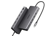 Docking station - UGREEN 13in1 USB-C - 2x USB-A 3.2 / 2x USB-A 3.0 / USB-C 3.2 / 2x HDMI / RJ45 / SD and TF / AUX / USB-C PD - 15978