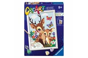 Creatief spelen - Ravensburger CreArt Paint by Numbers - Happy Deer - 12023059 5