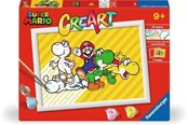Creatief spelen - Ravensburger CreArt Paint by Numbers - Super Mario - 238880