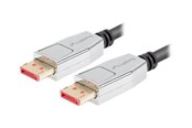Beelscherm- en tv-kabel - Lanberg Premium - DisplayPort cable - DisplayPort to DisplayPort - 1.8 m - CA-DPDP-20CU-0018-BK