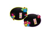 Buiten spelen - Duckiez Chalkboard with Chalk - Smiley Face - 6390