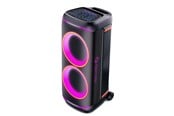 Luidspreker (draagbaar en voor feesten) - DENVER BPS-470 - Bluetooth Party Speaker with LED light & 2 x 10" woofers - Black - BPS-470