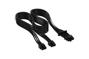 Voedingskabel (intern) - Corsair - power cable - 12VHPWR to 8 pin PCIe power - 65 cm *DEMO* - CP-8920323