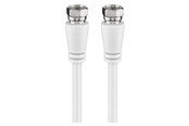 Antennekabel / connector - Pro F-male - F-male coaxial cable 5 m - 597364