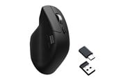 Muis - Keychron M6 Silent - Light 86g Wireless 1K - Ergonomische muis - Optisch - 6 knoppen - Zwart - M6S-A1