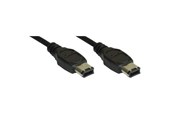 USB-kabel - InLine Firewire cable IEEE1394 400 Mbps 1.0 m long 6/6-pin - FW-1