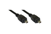 USB-kabel - InLine Firewire/DV cable ieee1394 400Mbps 3.0m 4/4-pin - FW-15