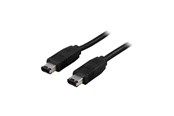 USB-kabel - InLine firewire cable 6-PIN male - 6-PIN male 4.5 m black - FW-4