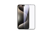Mobiel - Beschermend glas - Joyroom JR-MLG0278 2.5D HD Dustproof Tempered Glass with Black Frame for iPhone 15 Plus/16 Plus - JR-MLG0278
