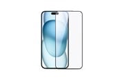 Mobiel - Beschermend glas - Joyroom JR-MLG0286 2.5D Anti-Blue Light + Dustproof Tempered Glass with Black Frame for iPhone 15 Plus/16 Plus - JR-MLG0286