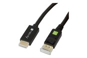 Beelscherm- en tv-kabel - IC INTRACOM TECHly adapter cable - DisplayPort / HDMI - 1 m - ICOC DSP-H12-010