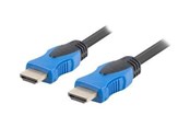 Beelscherm- en tv-kabel - Lanberg HDMI cable with Ethernet - 1.8 m - CA-HDMI-20CU-0018-BK