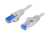 Netwerk - kabel - Lanberg patch cable - 10 m - grey RAL 7035 - Grijs - 10m - PCF6A-10CC-1000-S