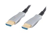 Beelscherm- en tv-kabel - Lanberg HDMI cable with Ethernet - 50 m - CA-HDMI-20FB-0500-BK