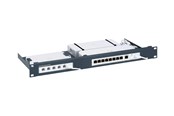 Accessoires - Rackmount.IT RM-UB-T8 - network device mounting kit - 1U - 19" - RM-UB-T8