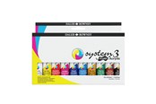 Schrijf- en tekenartikelen - Daler-Rowney System3 Fluid Acrylic Introduction Set 10x29.5 ml - 16-139029101