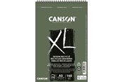 Schrijf- en tekenartikelen - Canson XL Recyclé FG A5 160G Spiral 25 SH - 17-200001871