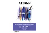 Schrijf- en tekenartikelen - Canson Graduate Mixed Media Pad A5 200G 20 SH - 17-400110376