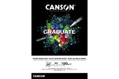 Schrijf- en tekenartikelen - Canson Graduate Black Paper Pad A5 120G 20 SH - 17-400110385