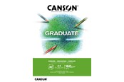 Schrijf- en tekenartikelen - Canson Graduate White Drawing Pad A4 160G 30 SH - 17-400110365