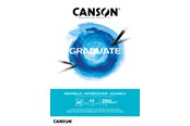 Schrijf- en tekenartikelen - Canson Graduate Watercolour Pad A3 250G 20 SH - 17-400110375