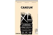 Schrijf- en tekenartikelen - Canson XL Sand Grain A4 160G Natural Spiral 40 SH - 17-400110393