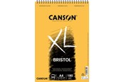 Schrijf- en tekenartikelen - Canson XL Bristol VS A4 180G Spiral 50 SH - 17-31078A021