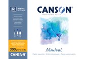 Schrijf- en tekenartikelen - Canson Montval CP 40x50 cm 300G Block 12 SH - 17-200006546