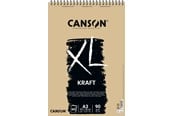 Schrijf- en tekenartikelen - Canson XL Kraft LD A3 90G Spiral 60 SH - 17-400039142