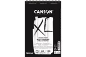 Schrijf- en tekenartikelen - Canson XL Dessin Noir DS A5 150G Spiral 20 SH - 17-400082844