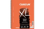 Schrijf- en tekenartikelen - Canson XL Croquis FG A5 90G Spiral long side 60 SH - 17-200787221