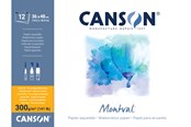 Schrijf- en tekenartikelen - Canson Montval CP 36x48 cm 300G Pad 12 SH - 17-200807321