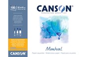 Schrijf- en tekenartikelen - Canson Montval CP 32x41 cm 200G Pad 100 SH - 17-200807356