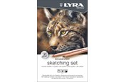 Schrijf- en tekenartikelen - Lyra Rembrandt Sketching set 11 pcs - 1-2051110