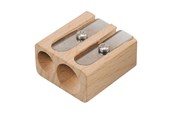Schrijf- en tekenartikelen - Lyra Sharpener Twin-Hole Pro Nat. Wood  ej bild - 1-7303220