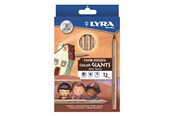 Schrijf- en tekengerei - Lyra Color Giant Skin Tones 12 pcs BL - 1-3931124