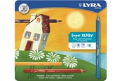 Schrijf- en tekenartikelen - Lyra Super Ferby Lacquered Metal Box 18 pcs - 1-3721180