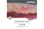 Schrijf- en tekenartikelen - Lyra Polycrayons Soft in box 24 pcs - 1-5651240