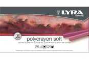 Schrijf- en tekenartikelen - Lyra Polycrayons Soft in box 12 pcs - 1-5651120