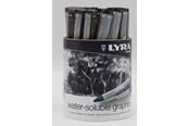 Schrijf- en tekenartikelen - Lyra Crayon Graphite Pot 24 pcs  8x 2B 8x 6B 8x 9B - 1-5623240