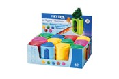 Schrijf- en tekenartikelen - Lyra Groove Plastic Sharpener 12-pack - 1-7311250