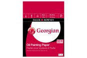 Schrijf- en tekenartikelen - Daler-Rowney Georgian Oil Paper Pads 12 Sheets 290G 16x12" - 16-403612200