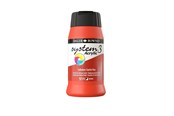 Schrijf- en tekenartikelen - Daler-Rowney System3 500 ml Cadmium Scarlet Hue - 16-129500511